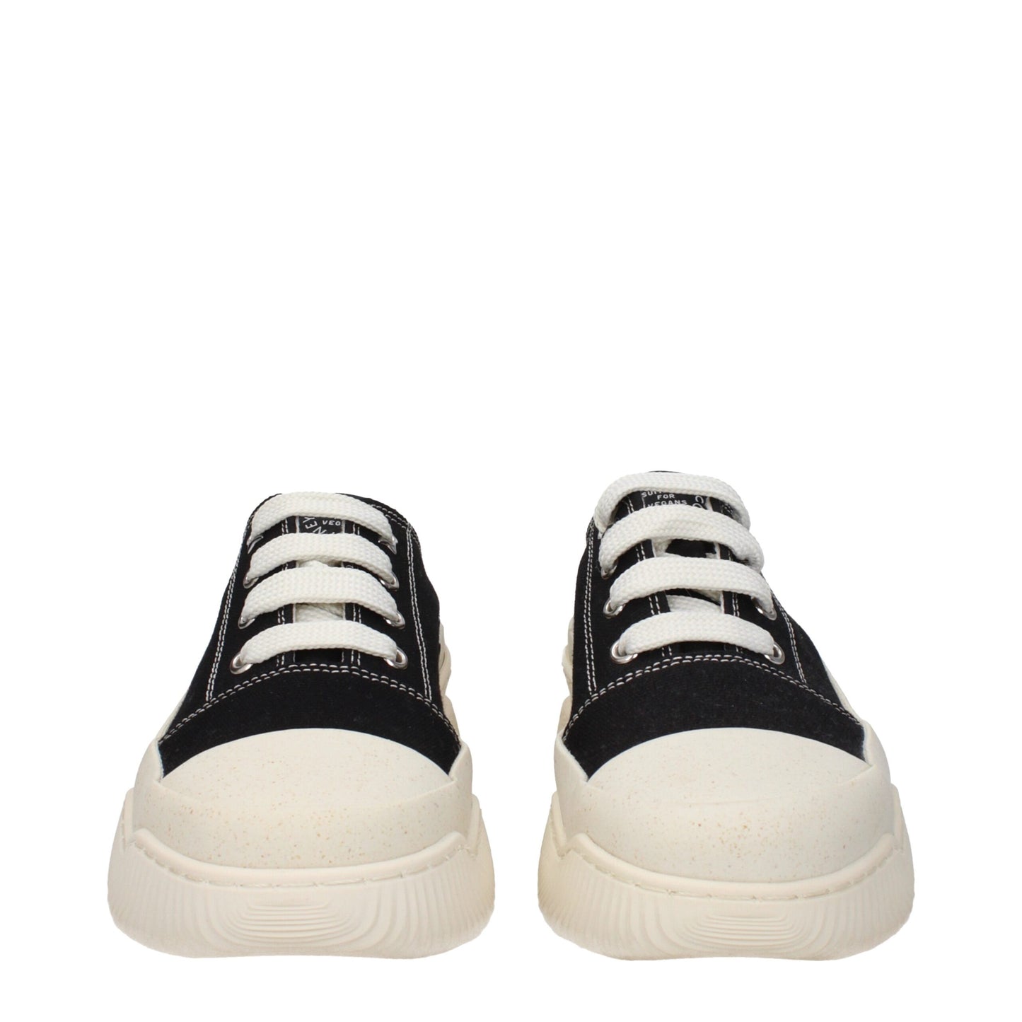 Stella McCartney Black Fabric Chunky Sneakers Stella McCartney
