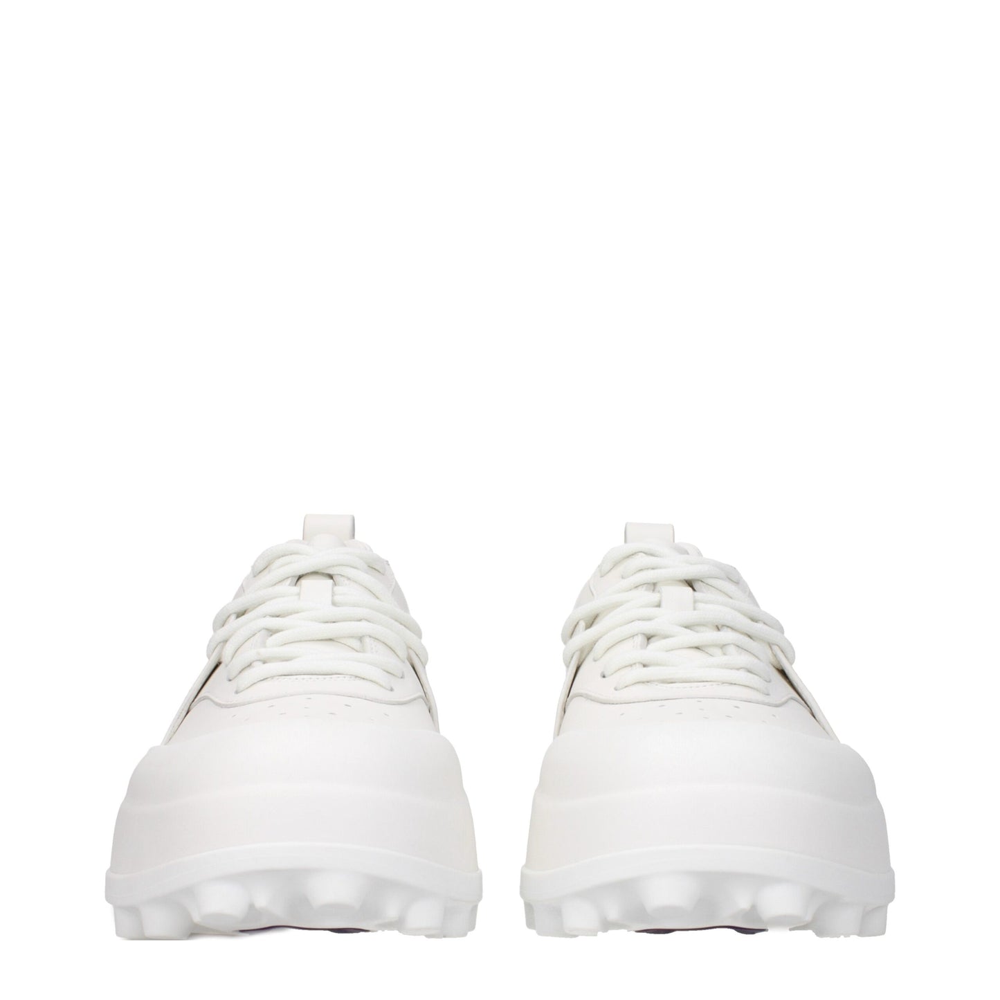 Jil Sander White Leather Sneakers Jil Sander