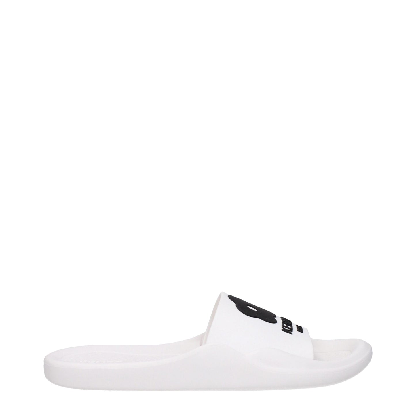 Kenzo White Cotton Slippers Kenzo