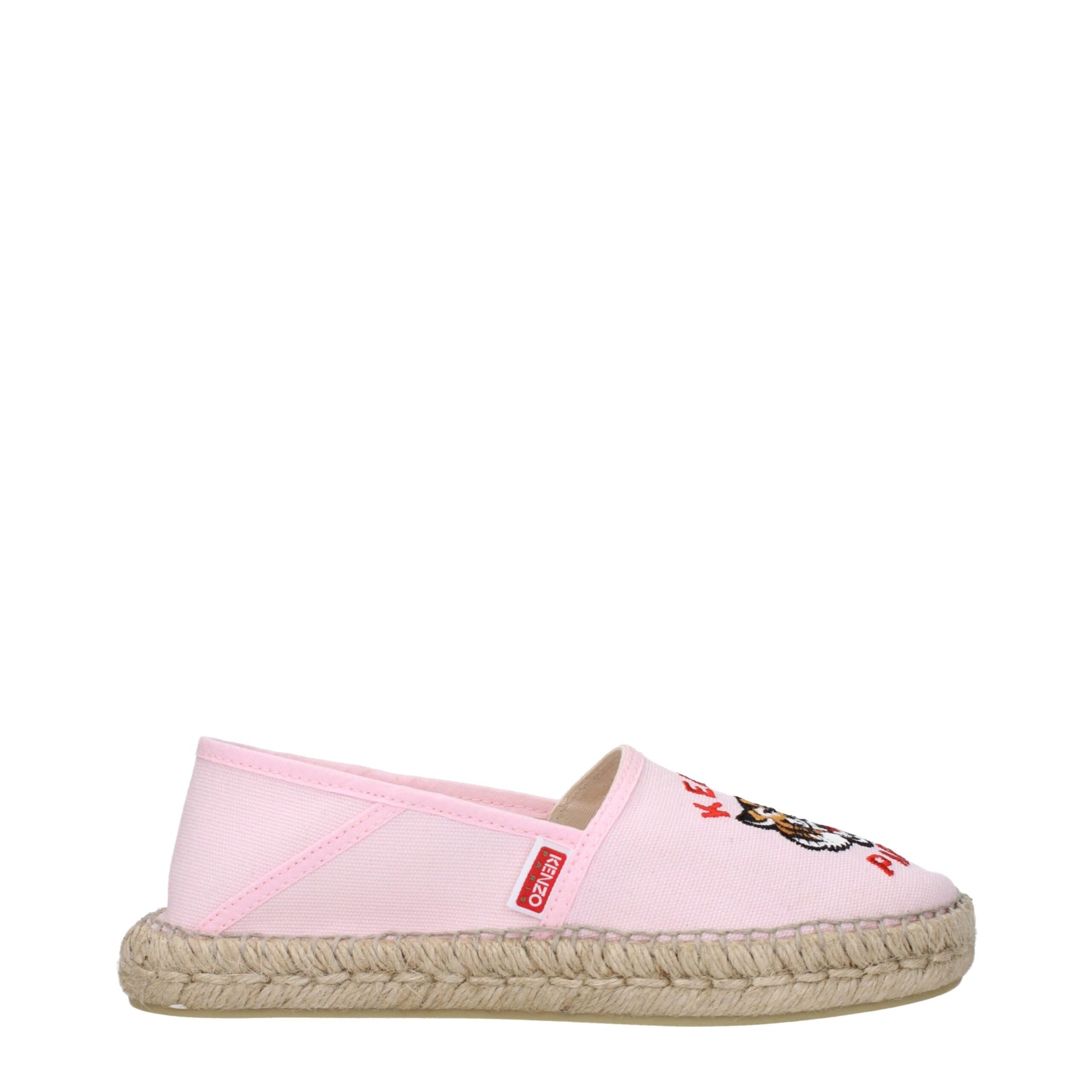 Kenzo Pink Fabric Espadrilles Kenzo
