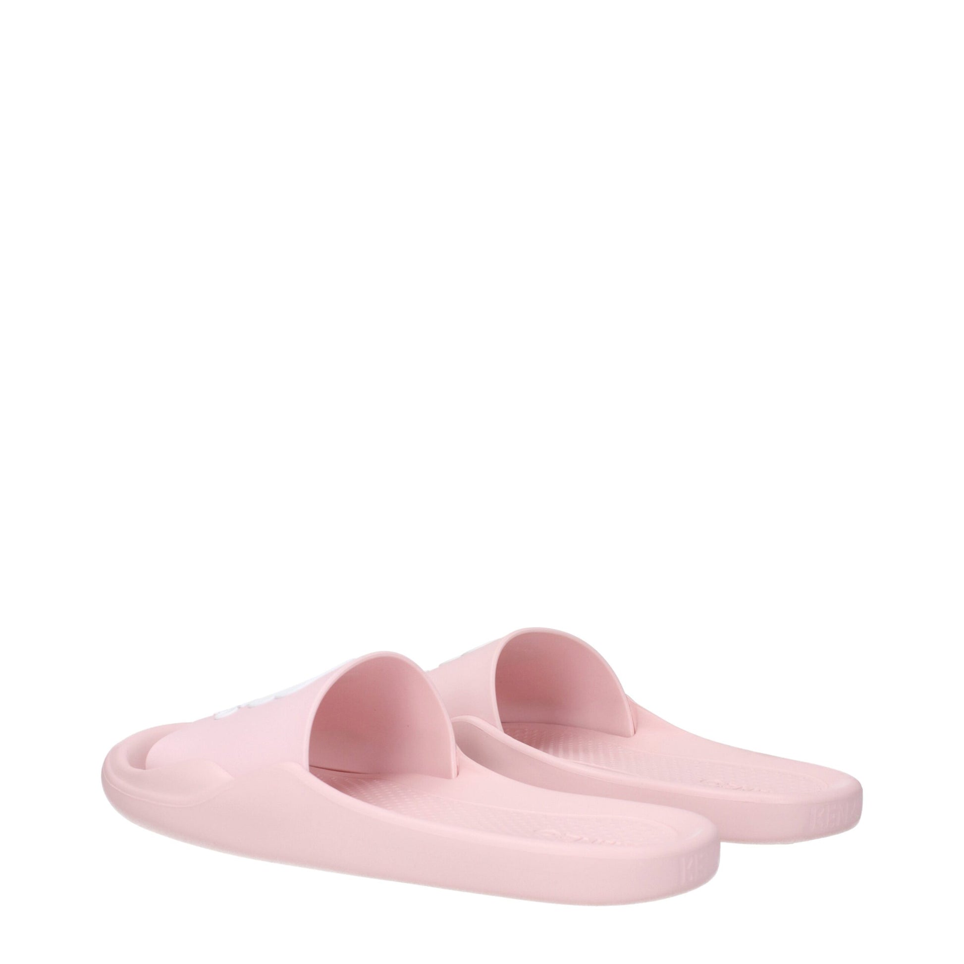 Kenzo Pink Cotton Slippers Kenzo