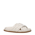 Fabiana Filippi Beige Leather Slippers Fabiana Filippi