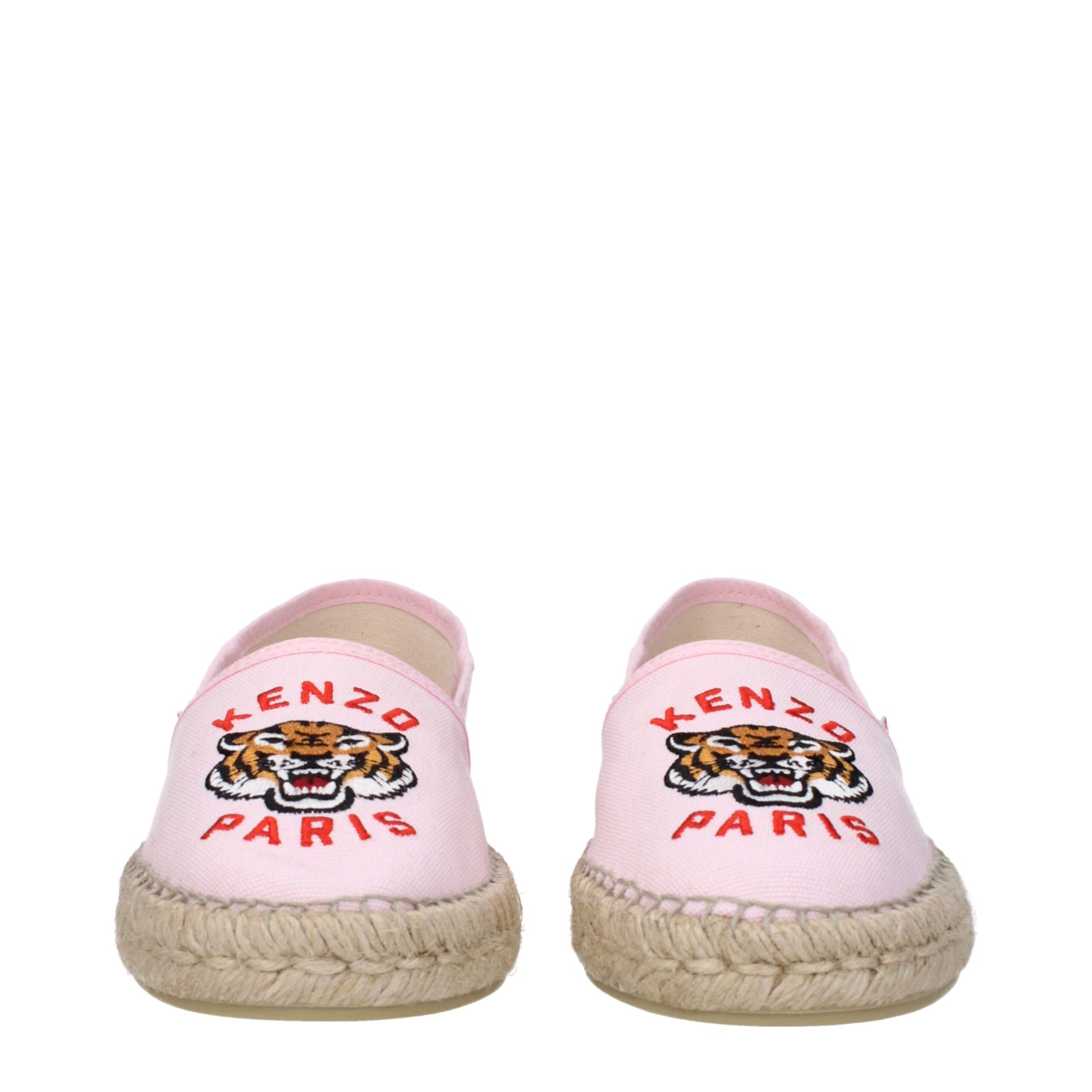 Kenzo Pink Fabric Espadrilles Kenzo