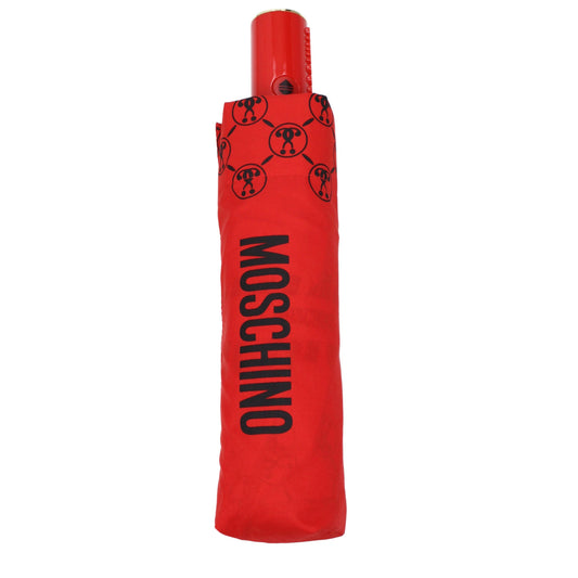 Moschino Red Polyester Umbrella Moschino