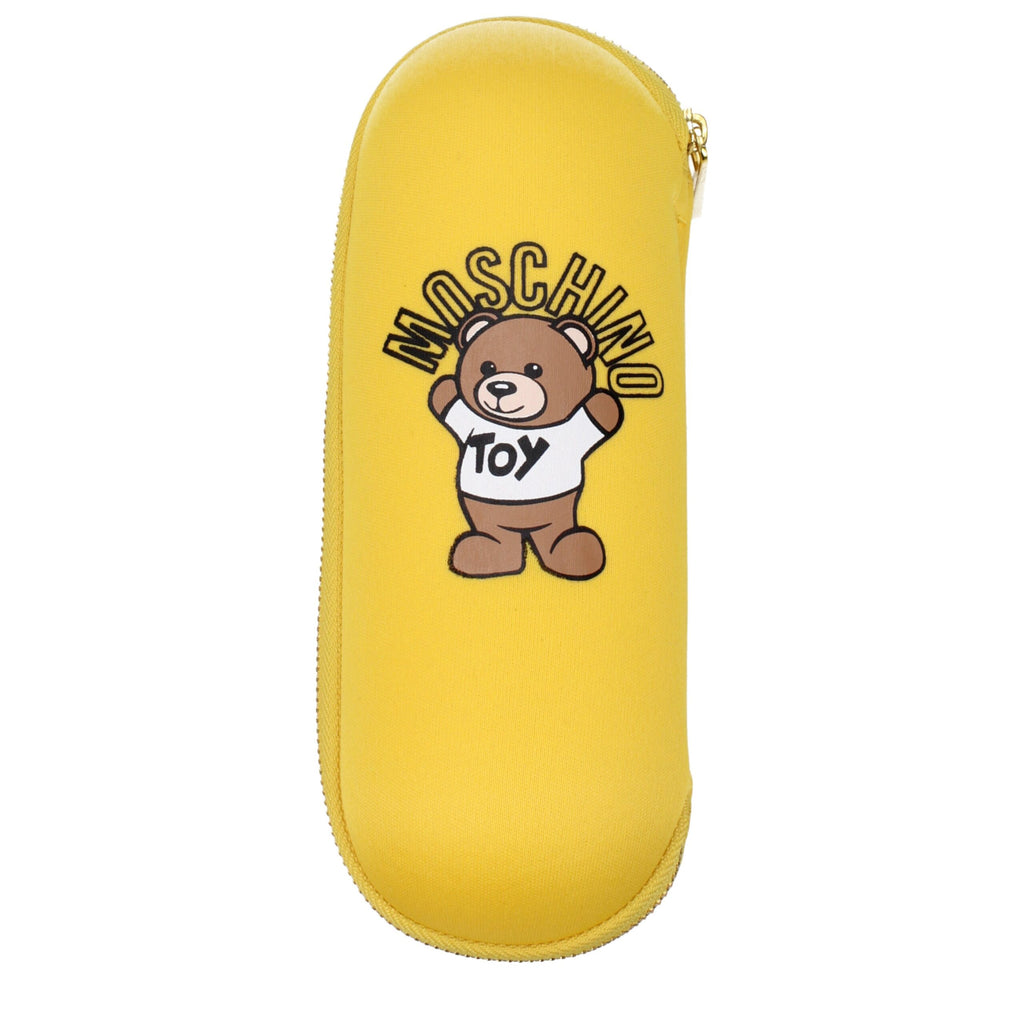 Moschino Yellow Polyester Umbrella Moschino