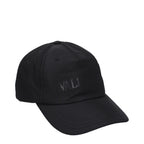 Valentino Garavani Black Polyamide Cap Baseball Hat Valentino Garavani