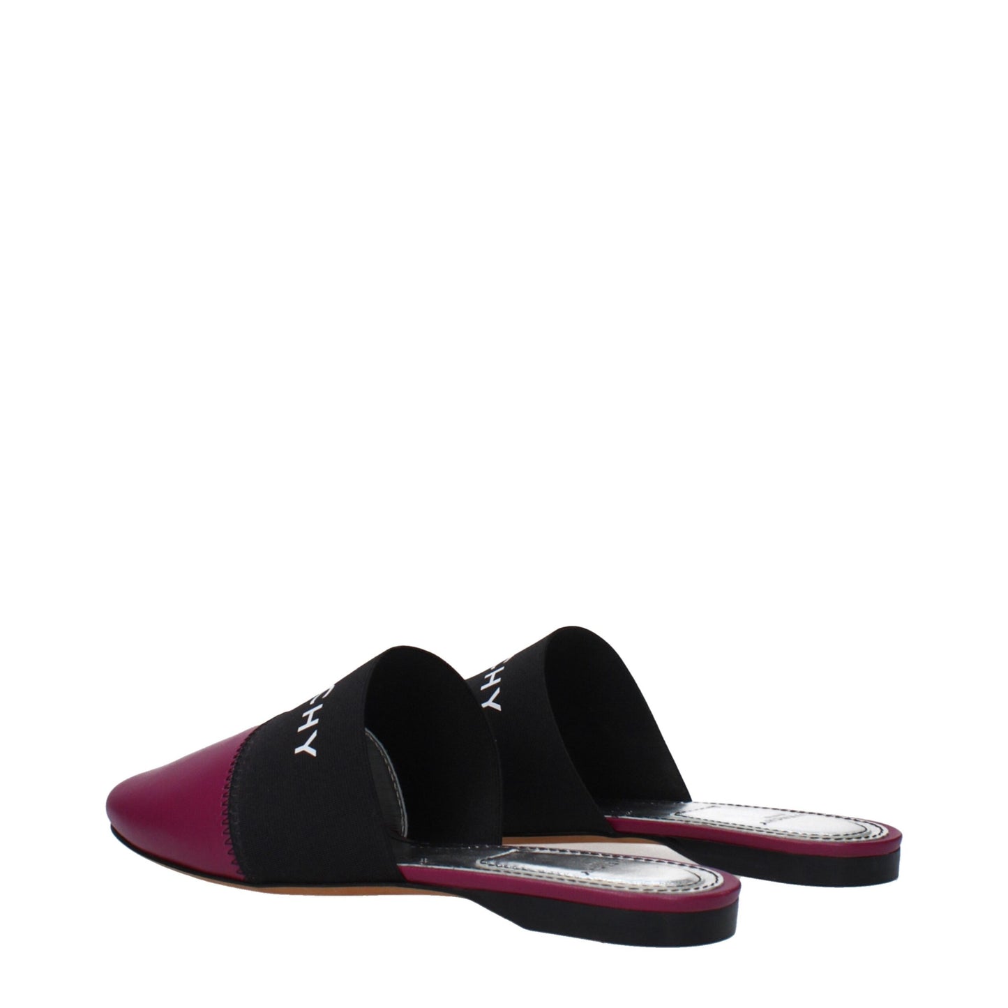 Givenchy Purple Leather Slippers Givenchy