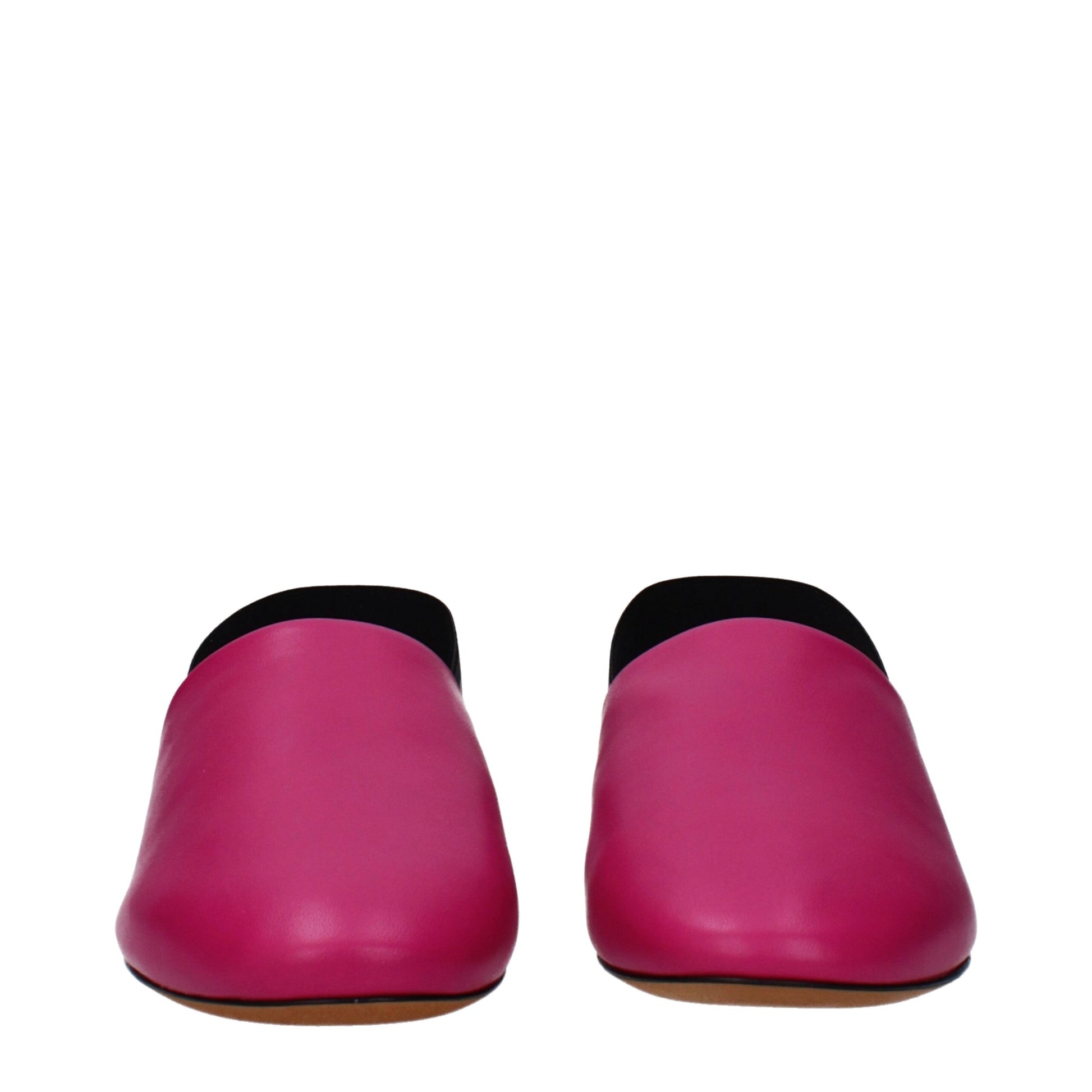 Givenchy Pink Leather Flat Sandals Givenchy