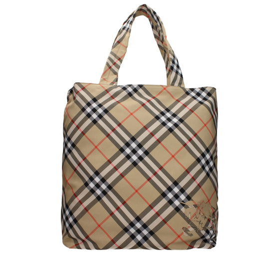 Burberry Beige Fabric Shoulder Bag Burberry