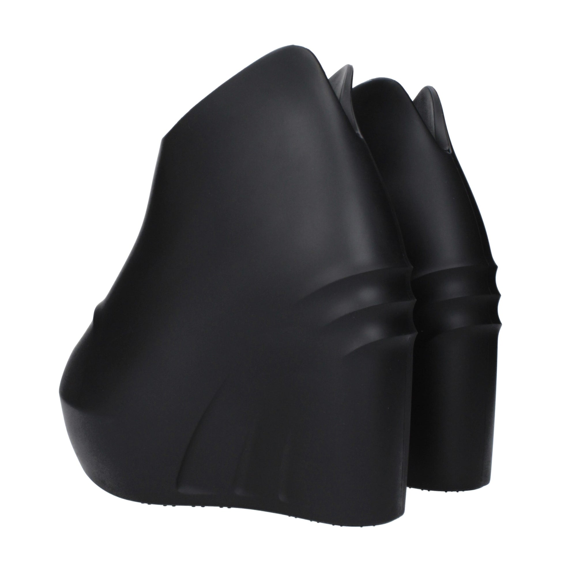 Givenchy Black Cotton Wedge Sandals Givenchy