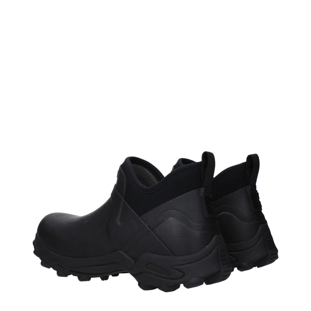 Givenchy Black Cotton Ankle Boots Givenchy