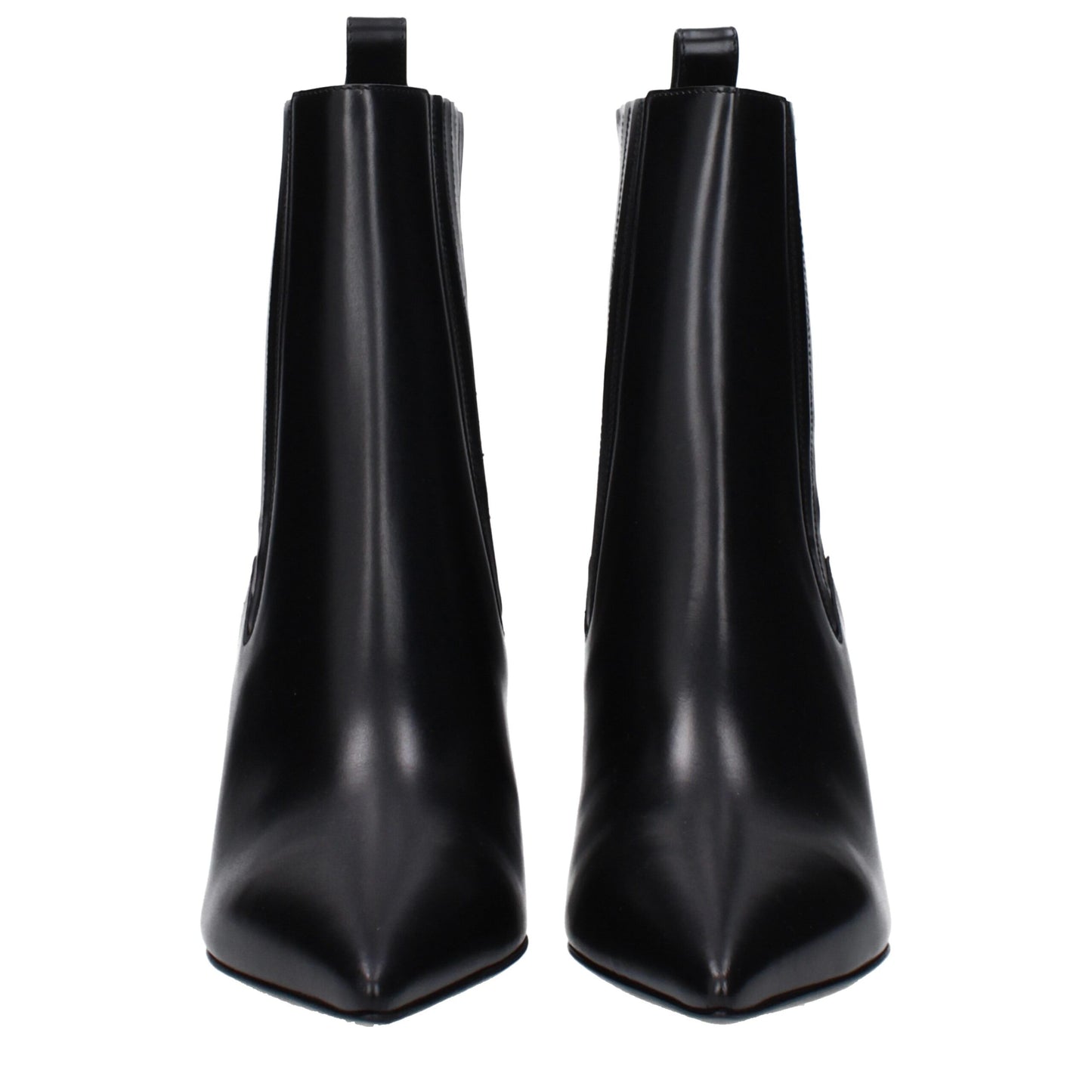 Valentino Garavani Black Leather Ankle Boots Valentino Garavani