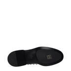 Valentino Garavani Black Leather Oxfords And Derbies Valentino Garavani