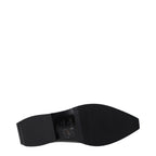 Moschino Black Leather Mules Moschino