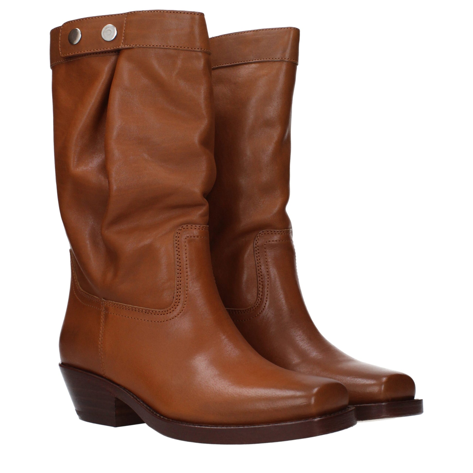 Isabel Marant Brown Leather Ankle Boots Isabel Marant
