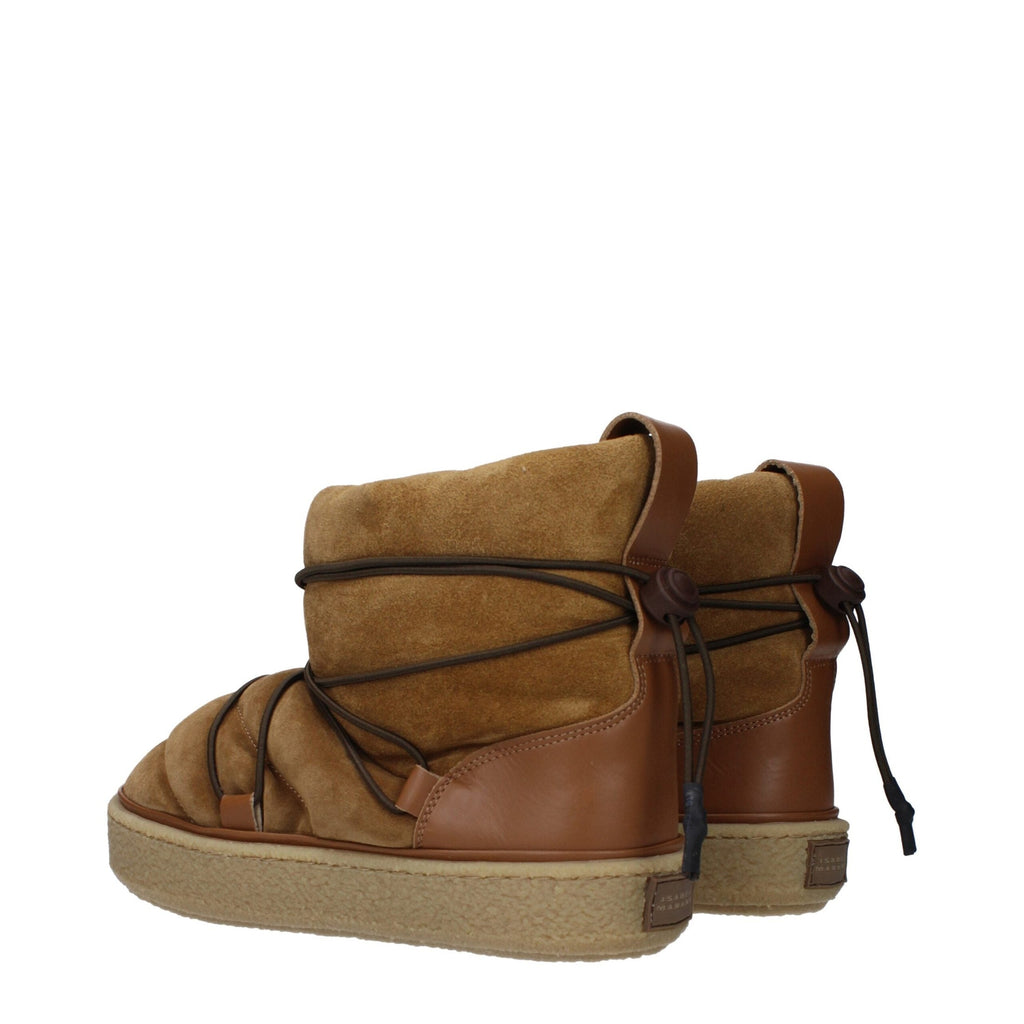 Isabel Marant Brown Leather Ankle Boots Isabel Marant