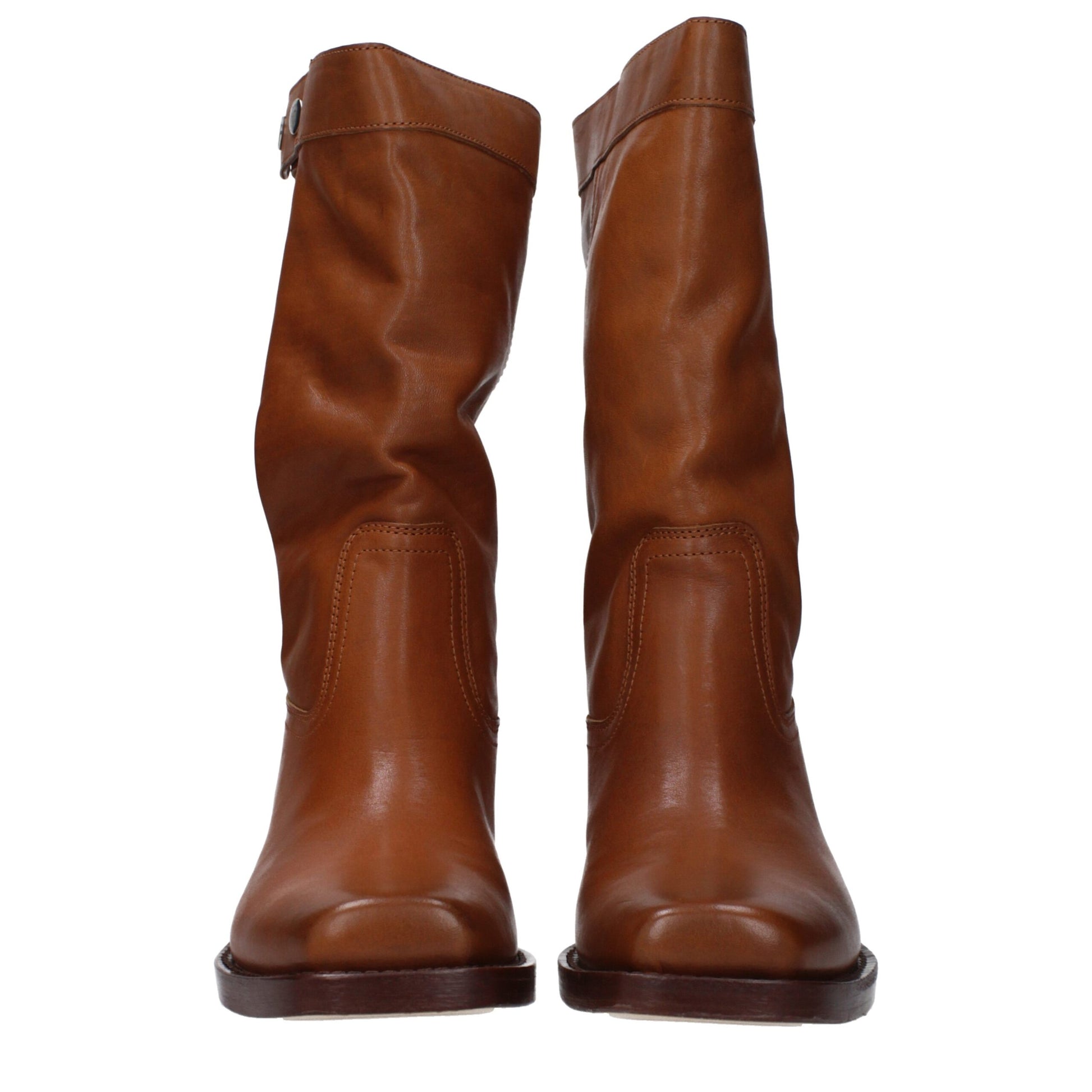 Isabel Marant Brown Leather Ankle Boots Isabel Marant