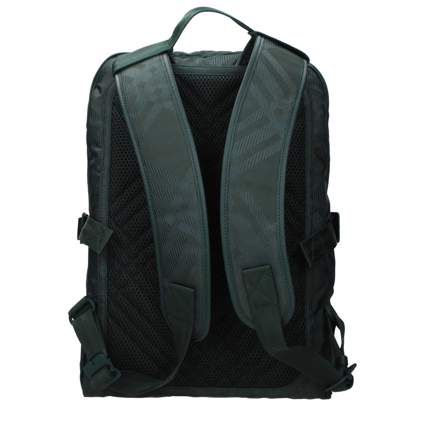 Burberry Green Fabric Backpack Burberry