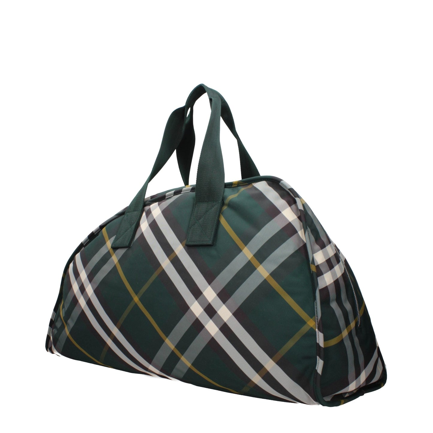 Burberry Green Fabric Luggage And Travel Burberry