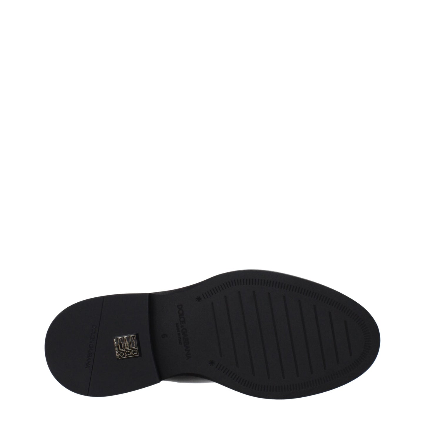 Dolce & Gabbana Black Leather Ankle Boots Dolce & Gabbana