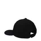Stella McCartney Black Cotton Cap Baseball Hat Stella McCartney