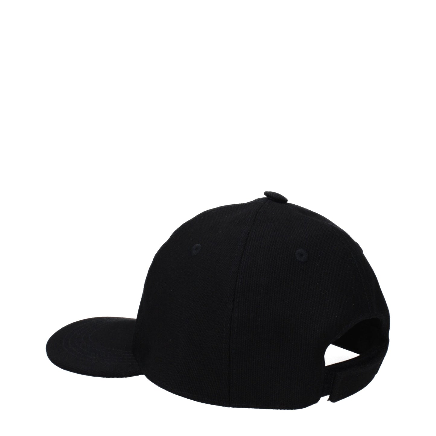 Stella McCartney Black Cotton Cap Baseball Hat Stella McCartney