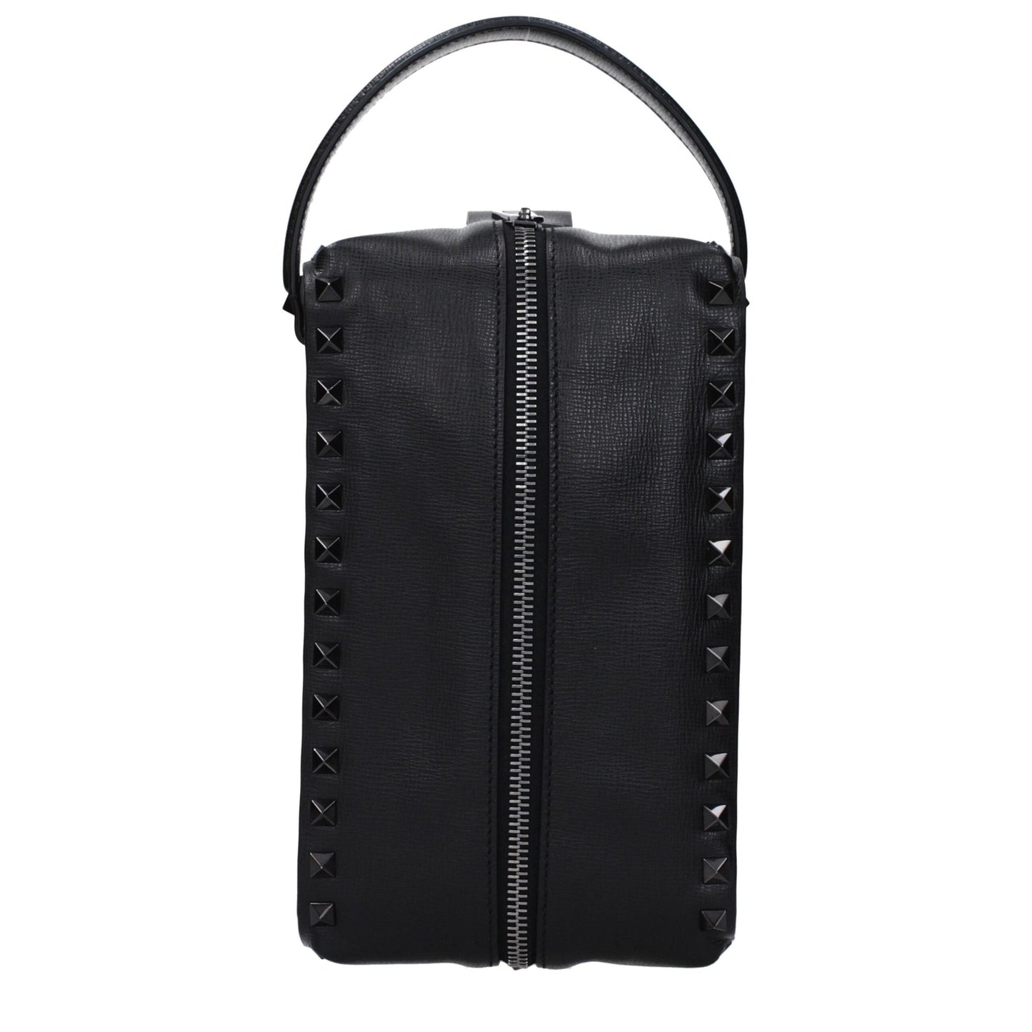 Valentino Garavani Black Leather Clutch Bag Valentino Garavani