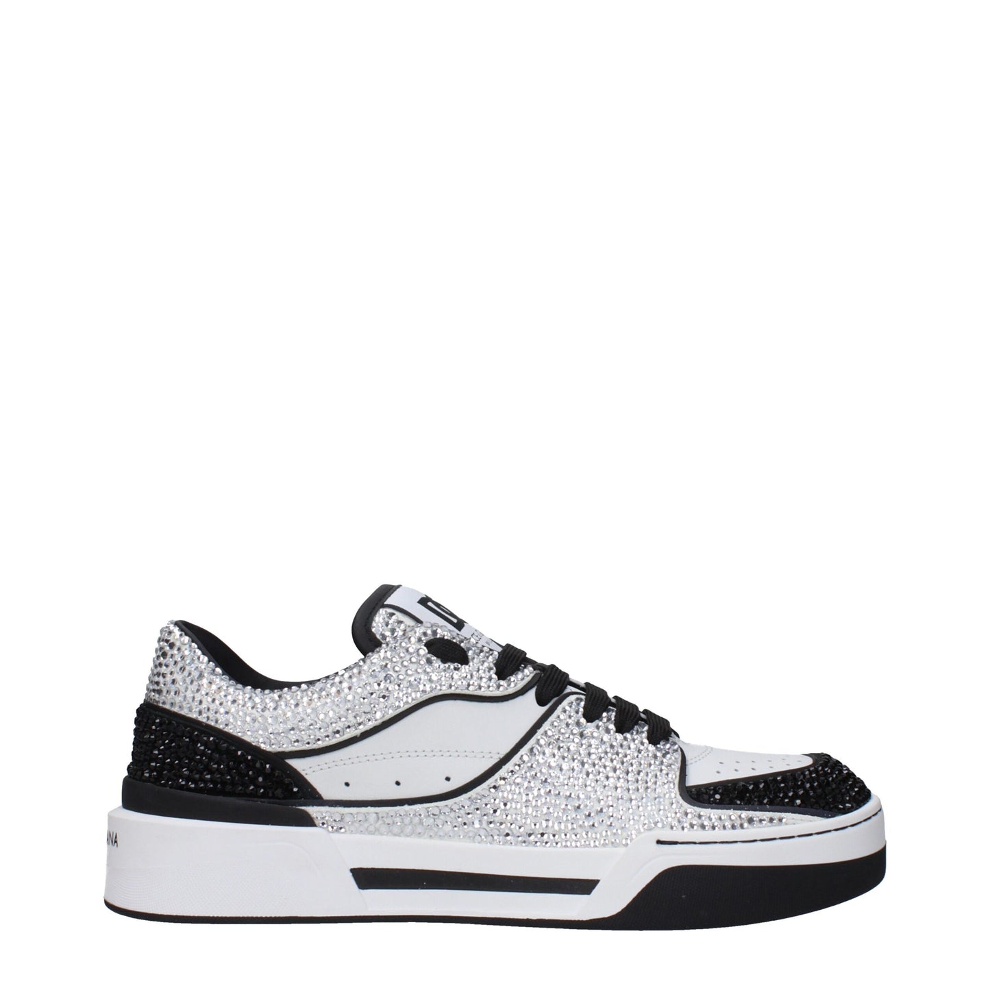 Dolce & Gabbana White Leather Low Top Sneakers Dolce & Gabbana