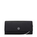 Tory Burch Black Leather Clutch Bag - Eljoys Fashion 
