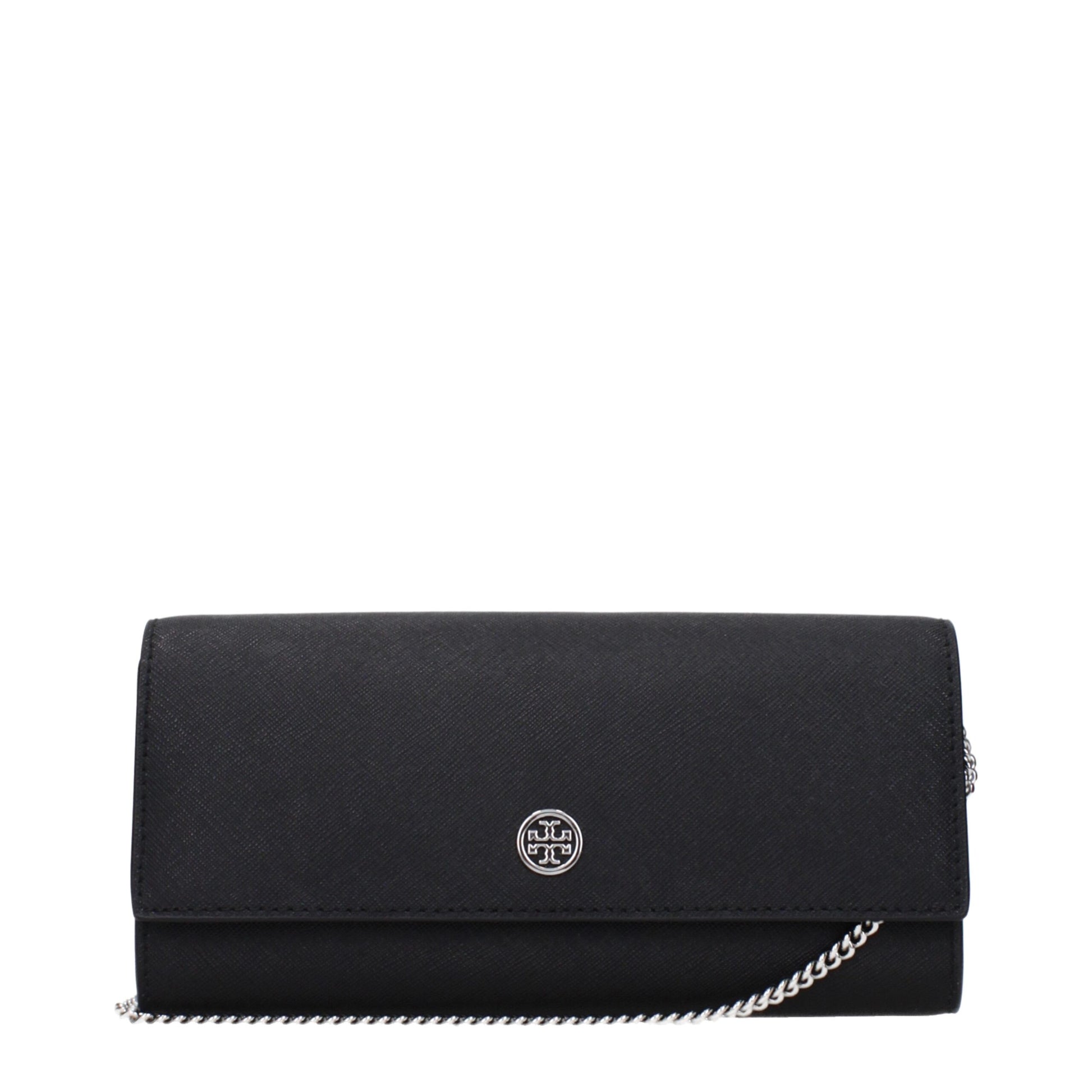 Tory Burch Black Leather Clutch Bag Tory Burch