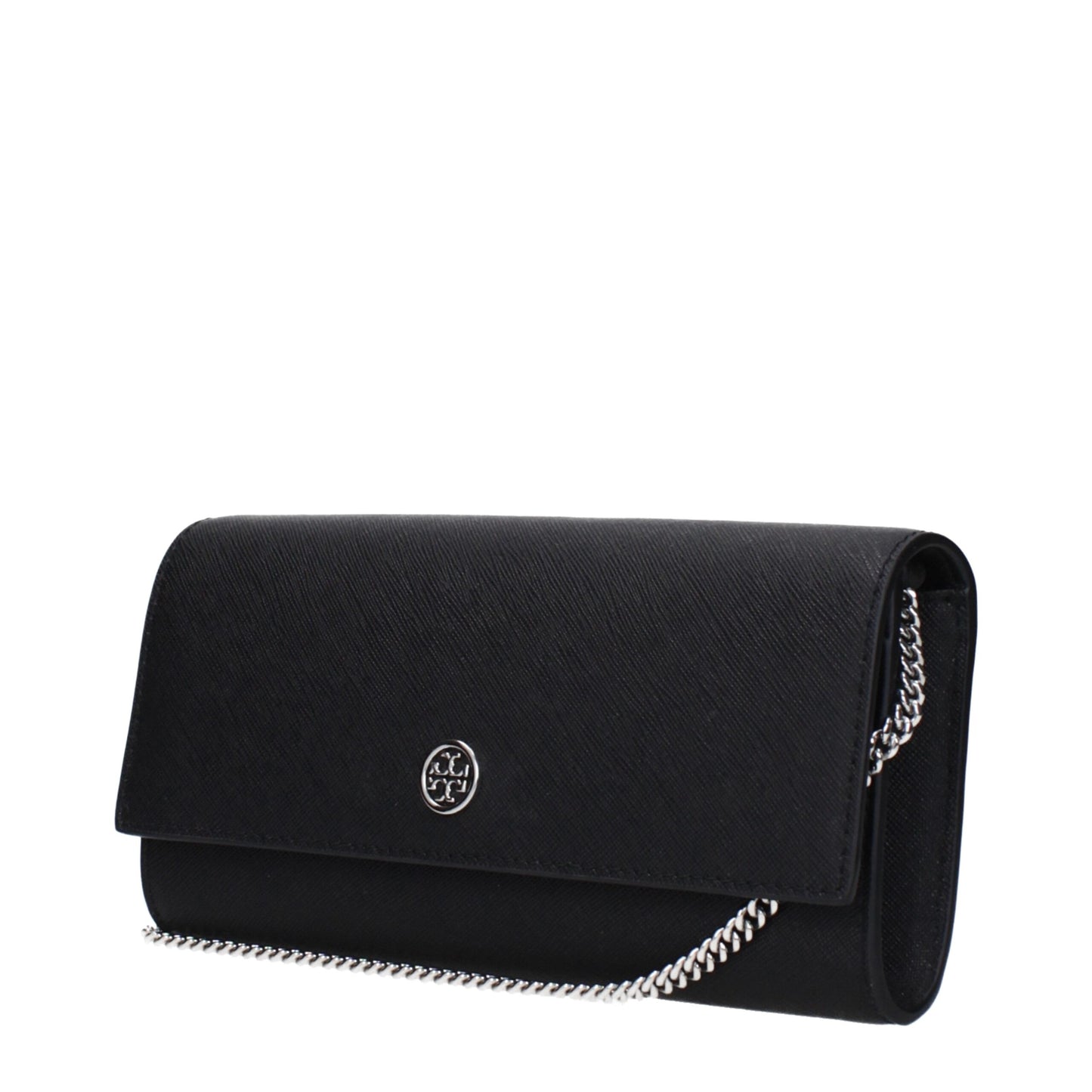 Tory Burch Black Leather Clutch Bag Tory Burch