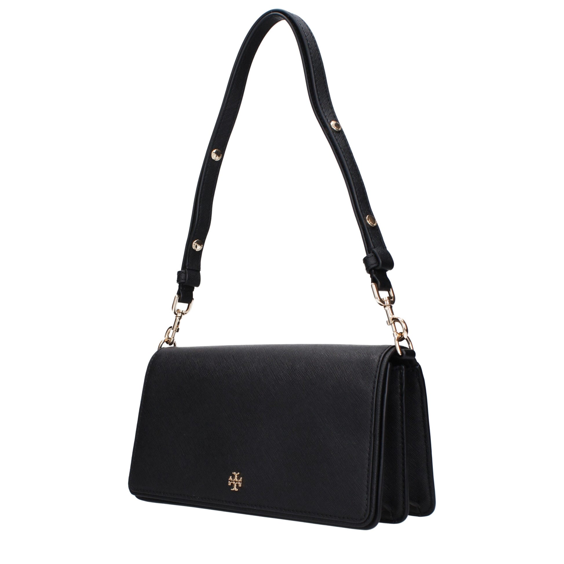 Tory Burch Black Leather Shoulder Bag Tory Burch