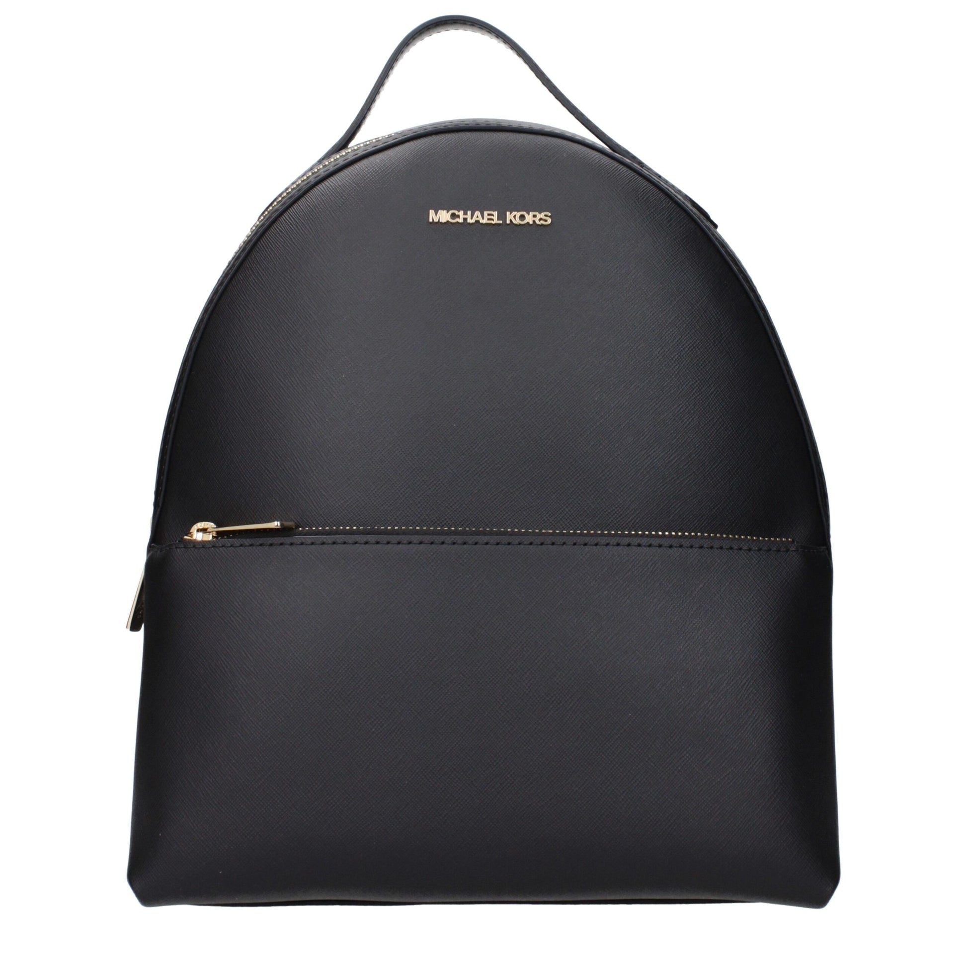 Michael Kors Black Leather Backpack Michael Kors