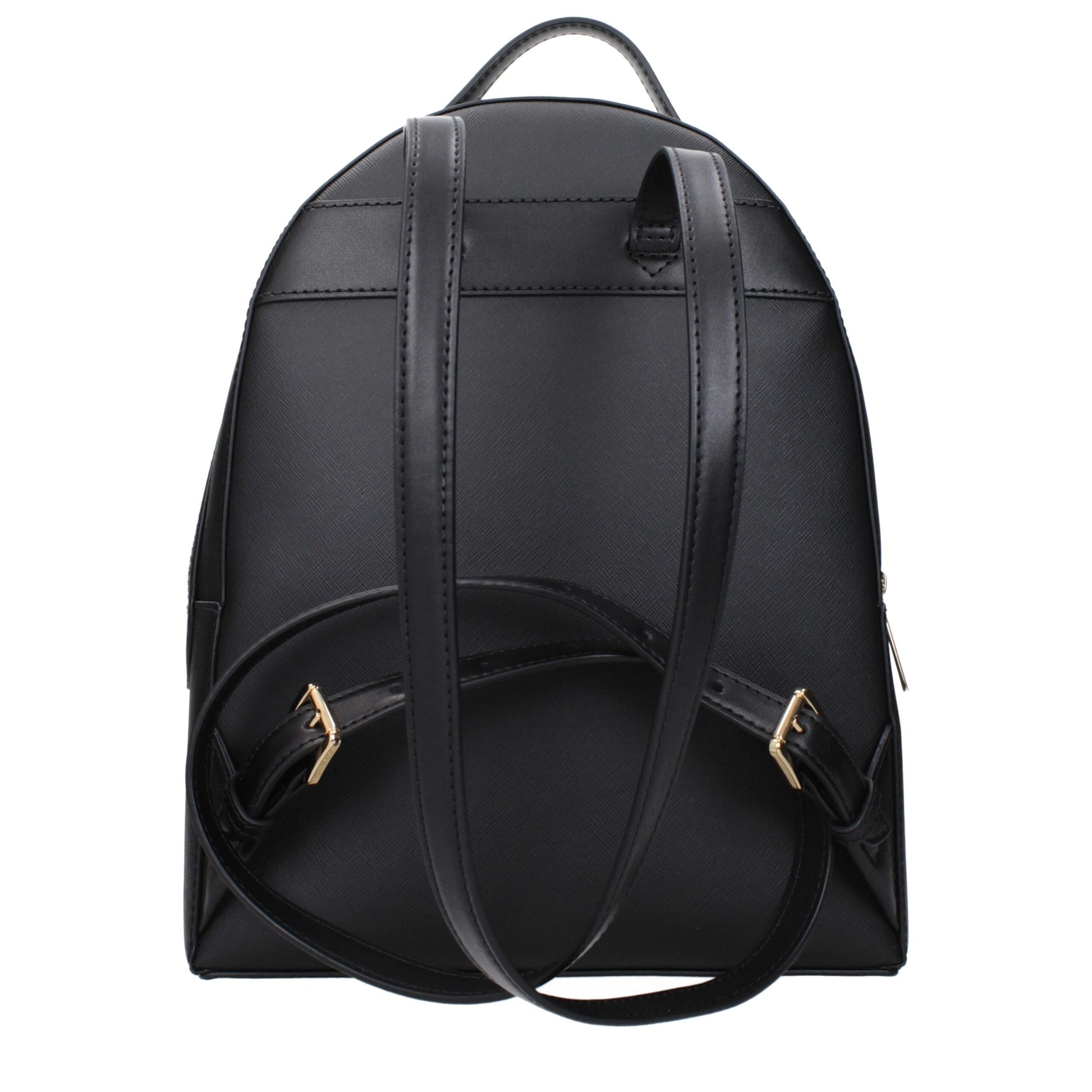 Michael Kors Black Leather Backpack Michael Kors