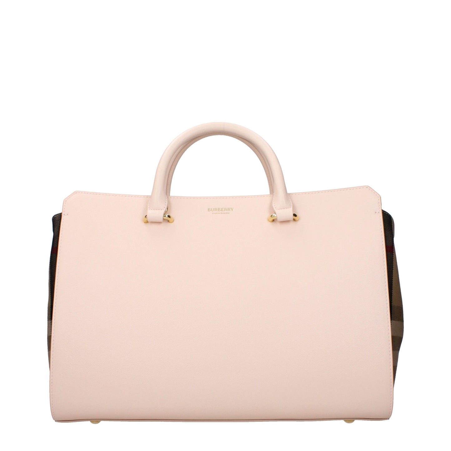Burberry Pink Leather Handbag Burberry