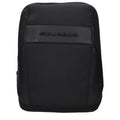 Piquadro Black Fabric Crossbody Bag Piquadro