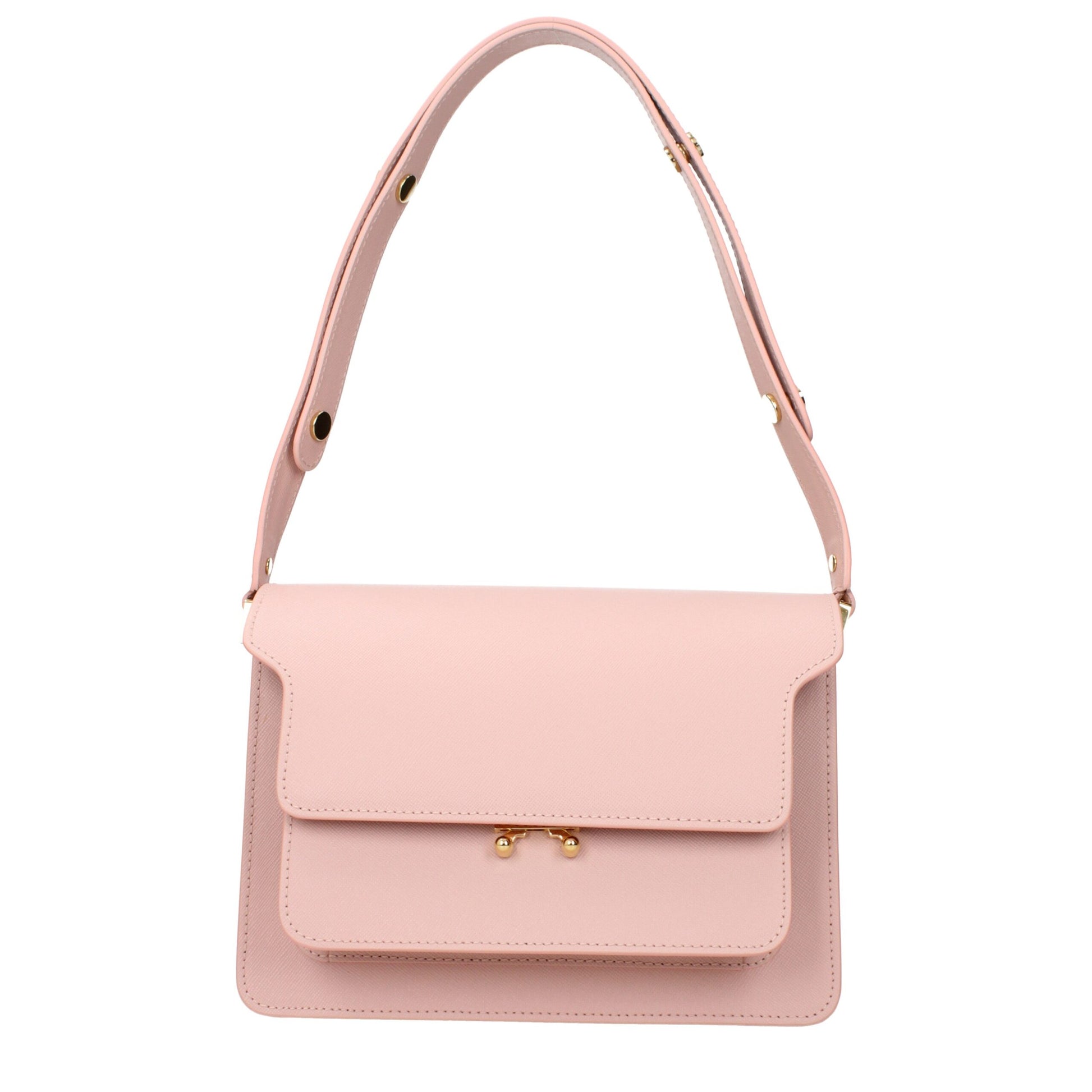 Marni Pink Leather Shoulder Bag Marni