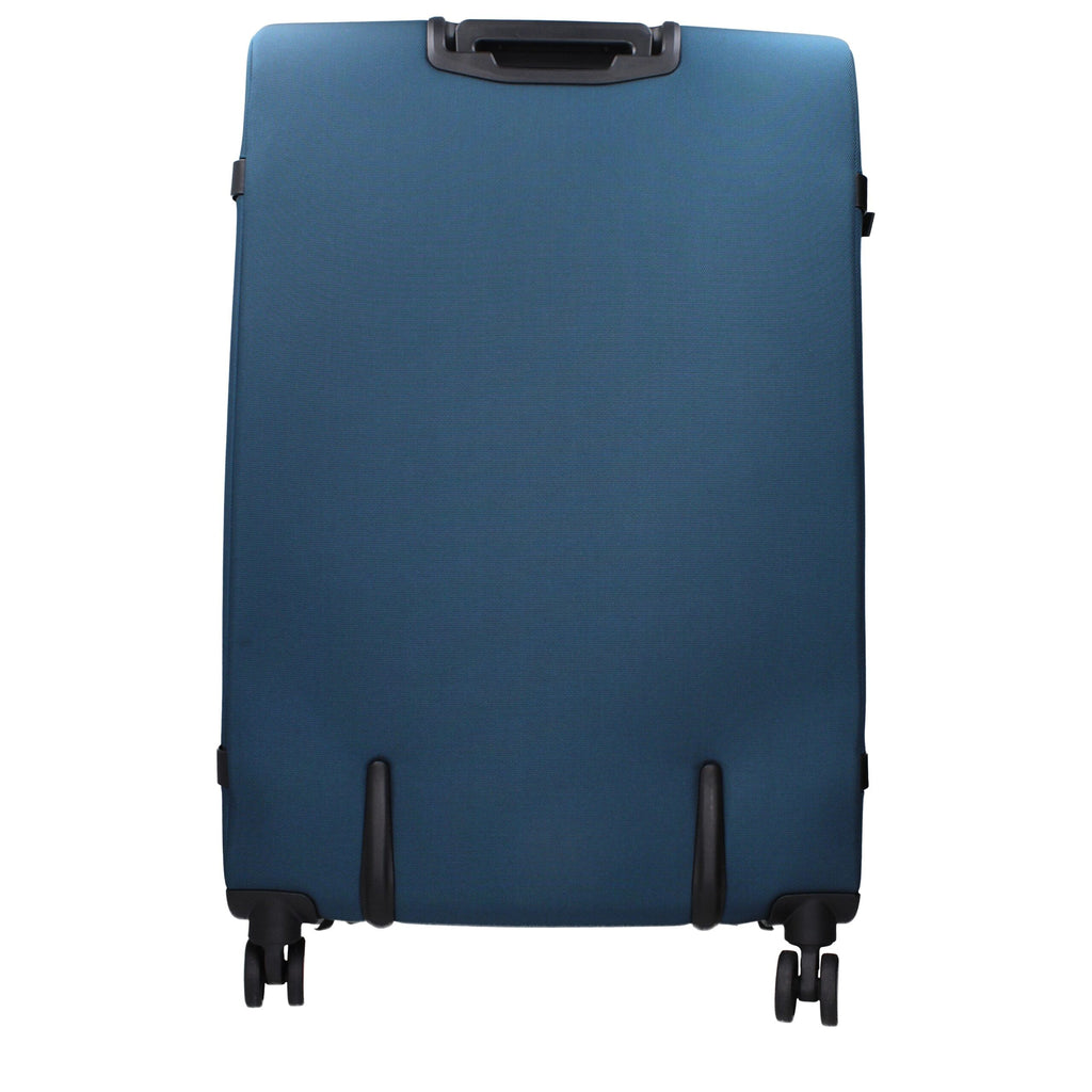Piquadro Blue Fabric Luggage And Travel Piquadro