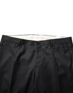 Dolce & Gabbana Dark Gray Wool Single Breasted 2 Piece Suit Dolce & Gabbana