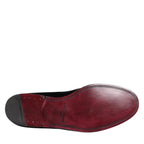 Dolce & Gabbana Black Velvet Loafers Formal Men Dress Shoes