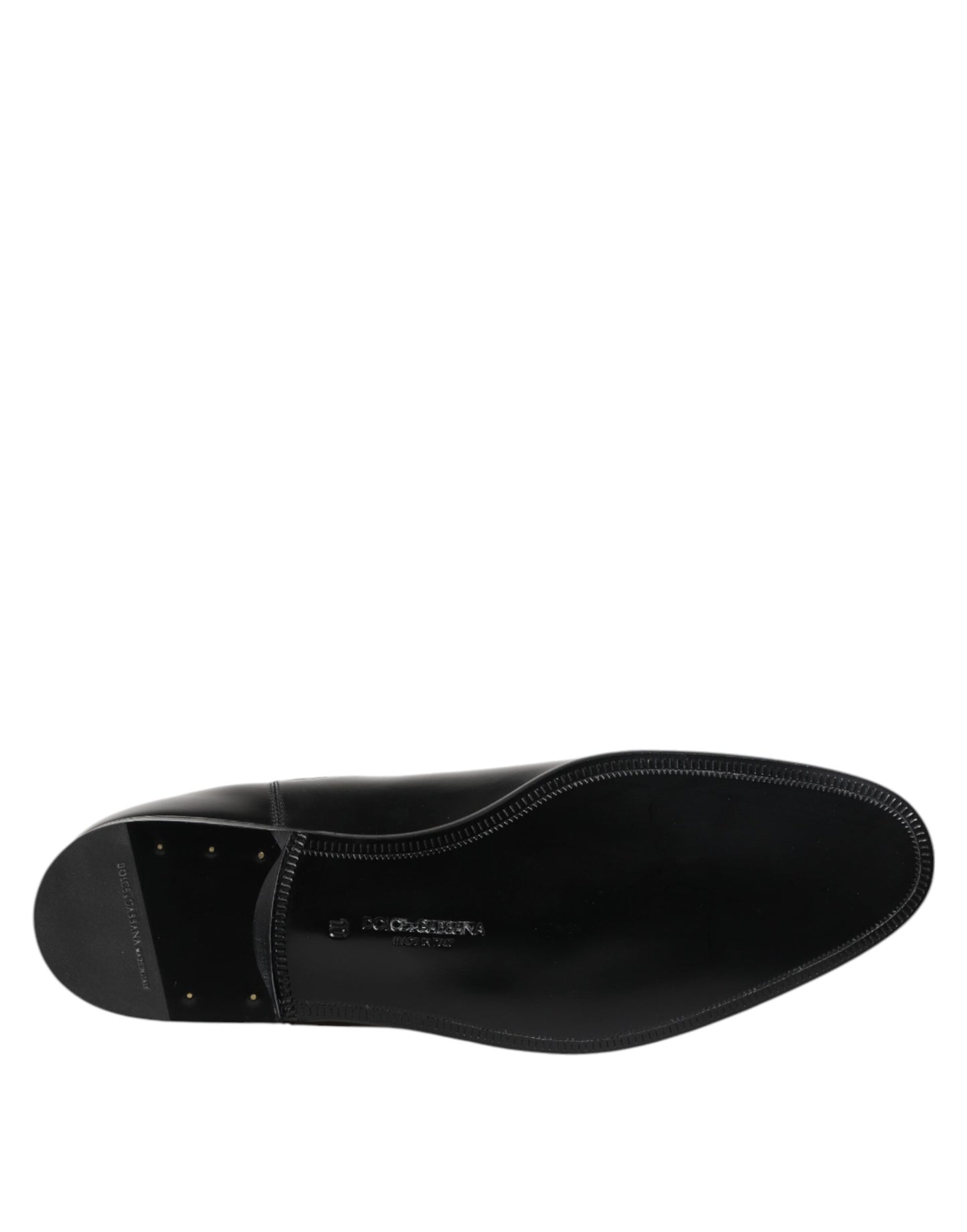 Dolce & Gabbana Black Chelsea Slip On Mid Calf Boots Shoes Dolce & Gabbana