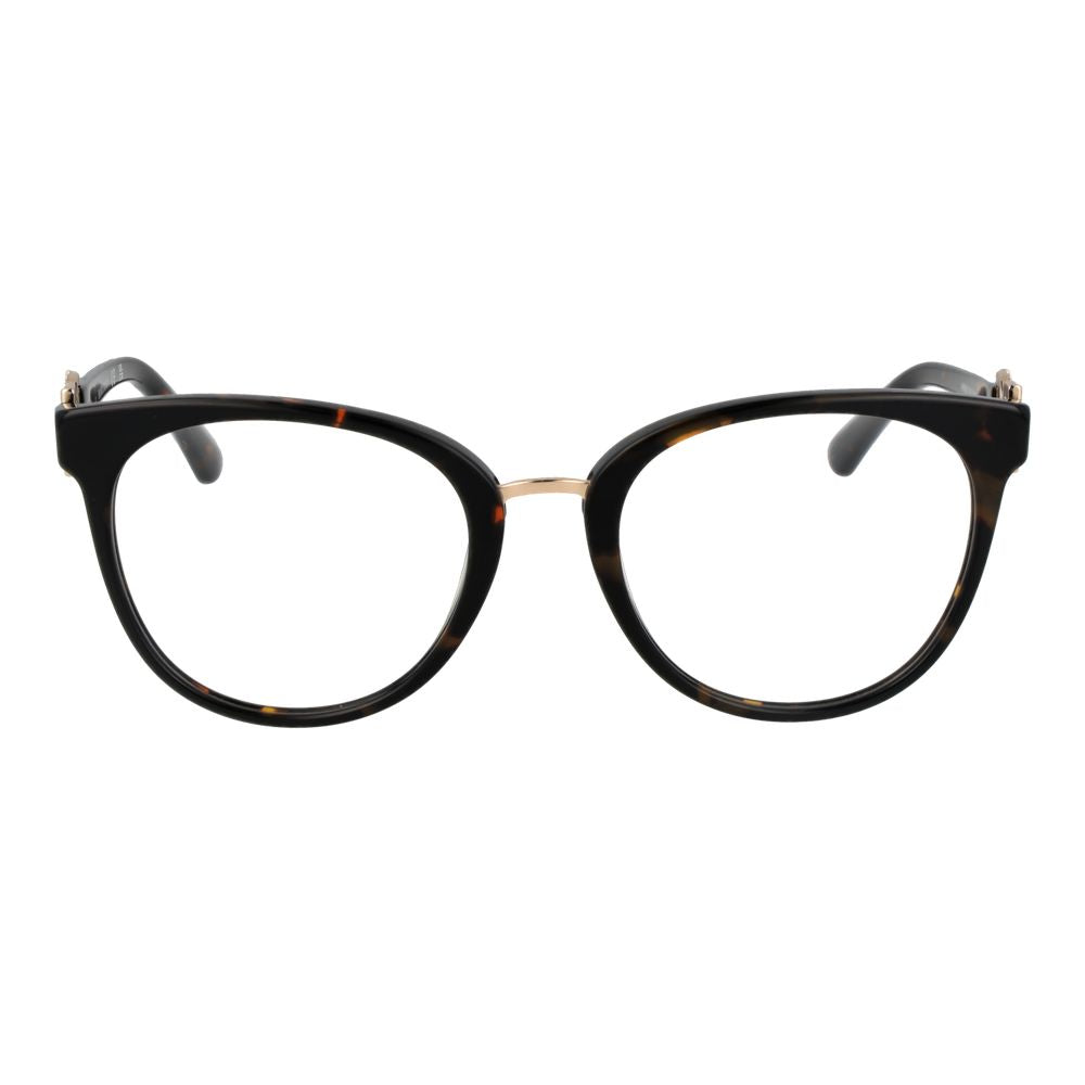 Marciano by Guess brown acetate eyeglass frames with clear lenses, stylish and lightweight eyewear for everyday wear.