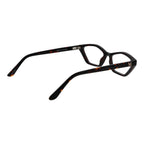 Brown stainless steel glasses frames by Marciano by Guess, showcasing a stylish and modern eyewear design.