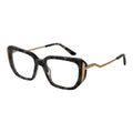 Gray acetate glasses frames by Marciano by Guess, featuring a stylish and modern design with clear lenses and sleek construction.