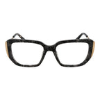 Gray acetate glasses frames from Marciano by Guess with a classic rectangular shape and sleek design.