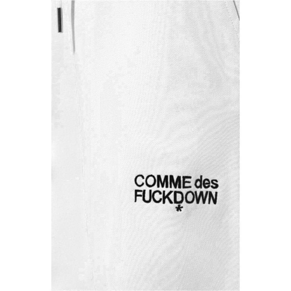Comme Des Fuckdown White Cotton Jeans & Pant Comme Des Fuckdown