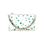 Desigual Bianco Poliuretano women's handbag with sleek design and top handle, featuring modern style and craftsmanship.