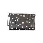 Desigual black polyurethane women's bag with sleek design and adjustable strap, featuring a spacious interior and stylish finish.