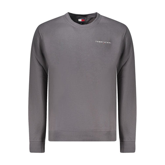 Tommy Hilfiger Gray Cotton Sweater Tommy Hilfiger