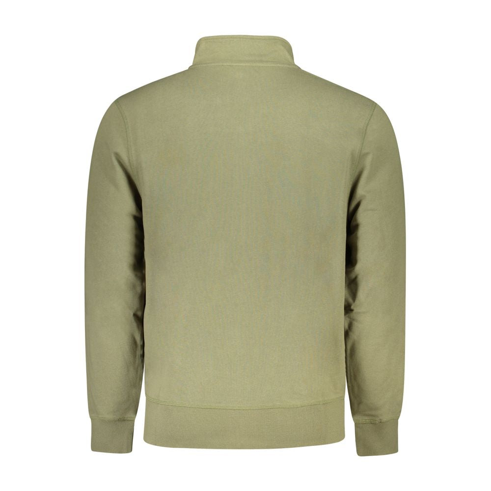 North Sails Green Cotton Men Sweater North Sails